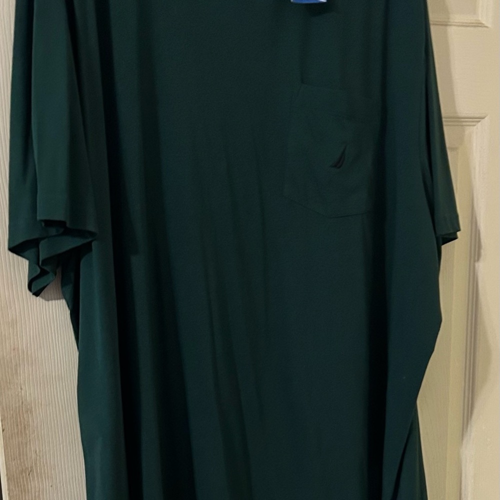 Nautica Men's Forest Green Short Sleeve Tee